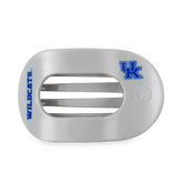 Go Big Blue! Large Flat Round Hair Clip