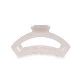 Open Coconut White Medium Claw Hair Clip