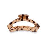 Open Blonde Tortoise Small Claw Hair Clip