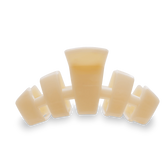 Classic Almond Beige Medium Claw Clip