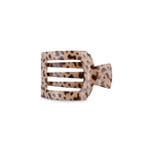 Blonde Tortoise Small Flat Square Hair Clip