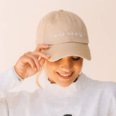 Nice Hair Ball Cap - Tan