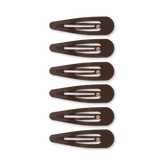 Brown Snap Clip (6Ct)