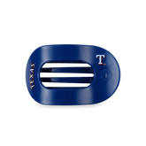 Texas Rangers Medium Flat Round Hair Clip