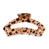 Open Blonde Tortoise Large Claw Hair Clip