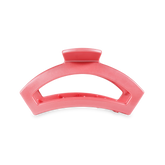 Open Calming Coral Medium Claw Hair Clip