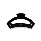 Open Jet Black Small Claw Hair Clip