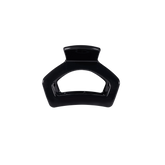 Open Jet Black Petite Hair Clip