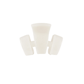 Classic Coconut White Petite Claw Clip