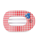 Blueberry Farms Large Flat Round Hair Clip