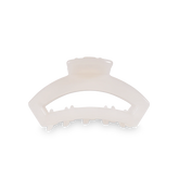 Open Coconut White Tiny Hair Clip