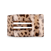 Blonde Tortoise Medium Flat Rectangle Hair Clip