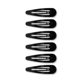 Jet Black Snap Clip (6Ct)