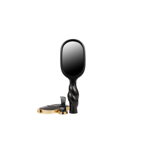 Mini Detangler Hair Brush for Medium Hair - Jet Black
