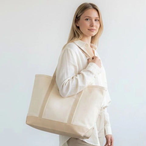 TELETIES Nice Hair Canvas Tote