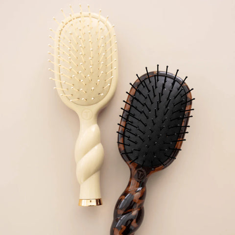 Mini Detangler Hair Brush for Medium Hair - Tan