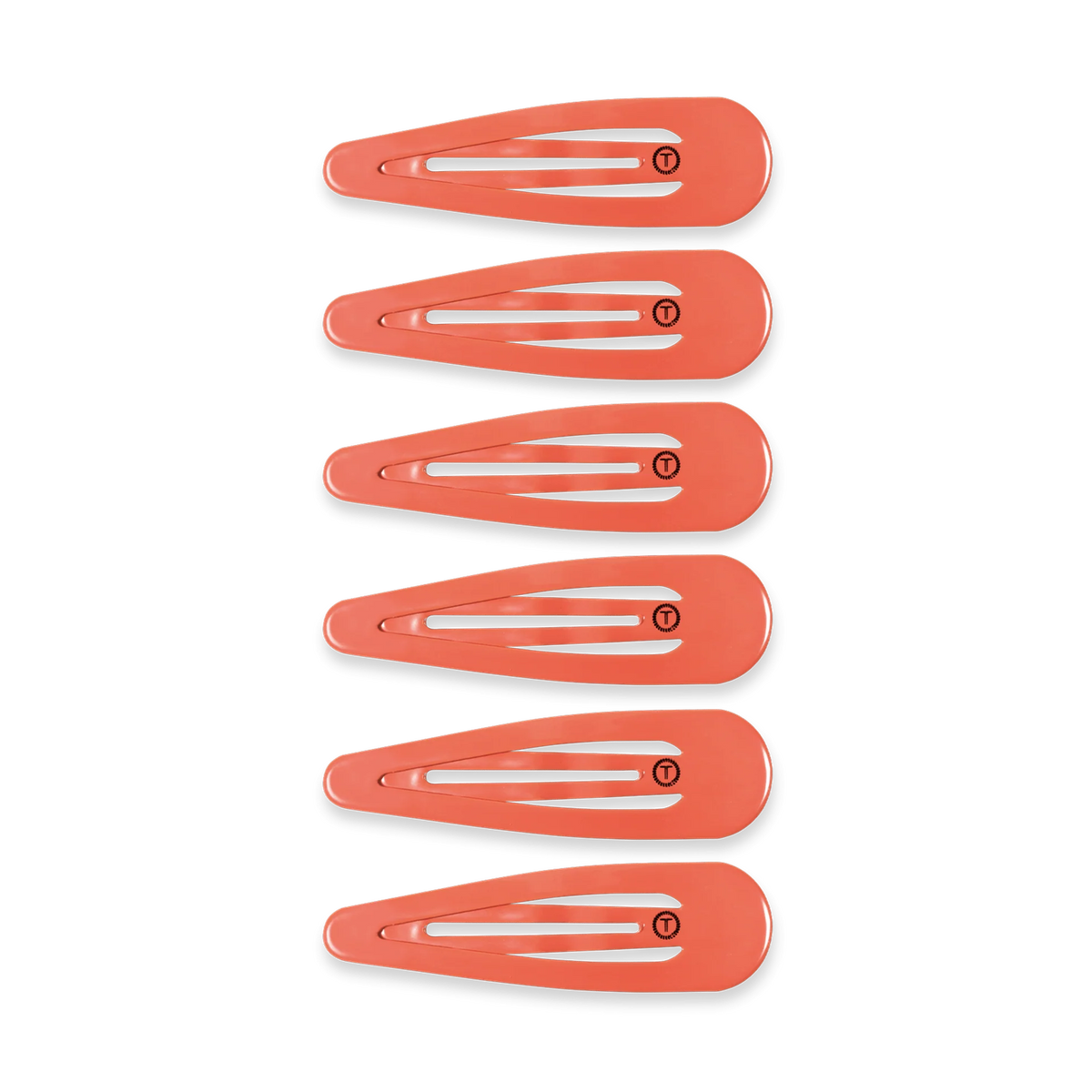 Coral Craze Snap Clips (6Ct)