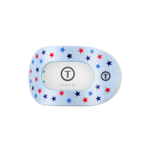United We Sparkle Medium Flat Round Hair Clip