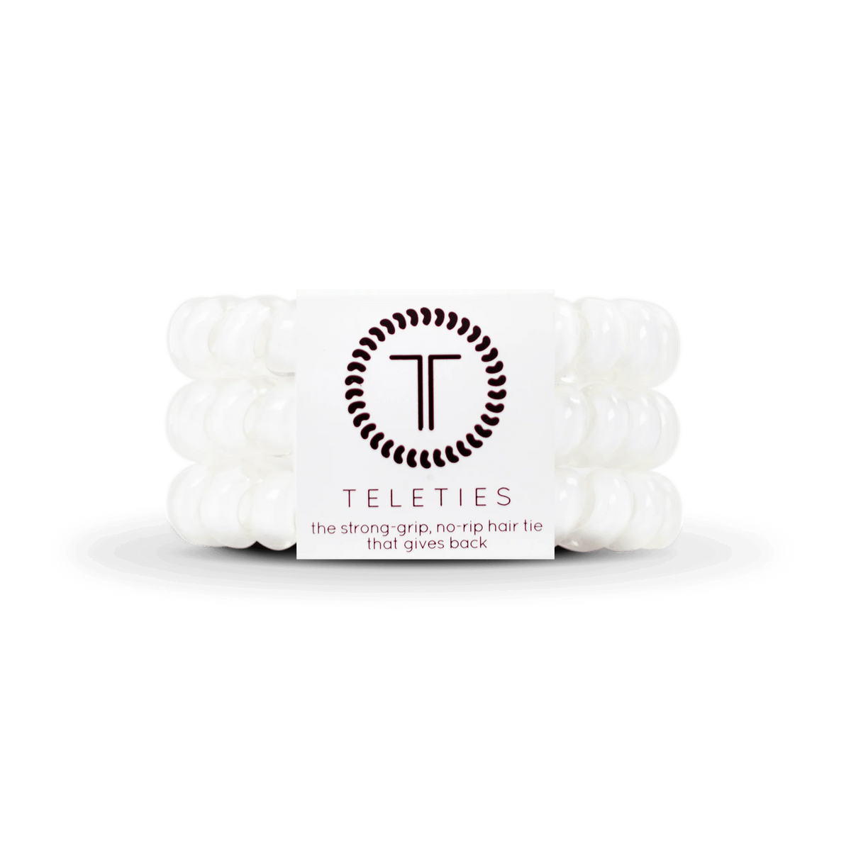 Coconut White Large Hair Ties