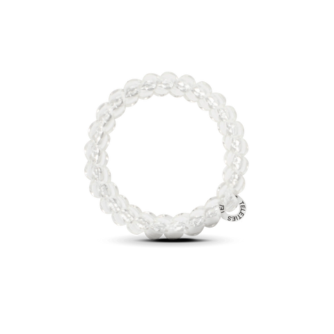 Crystal Clear Large Hair Ties
