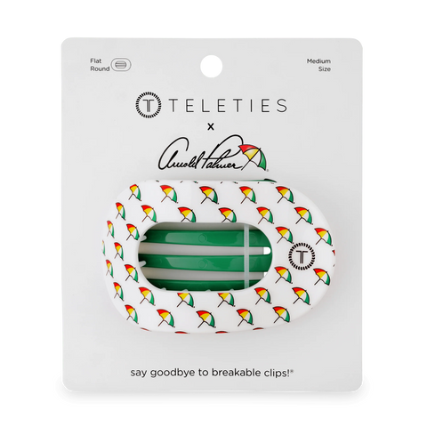 Arnold Palmer 2026 Medium Flat Round Hair Clip