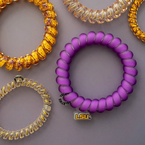 Geaux Tigers! Large Hair Ties