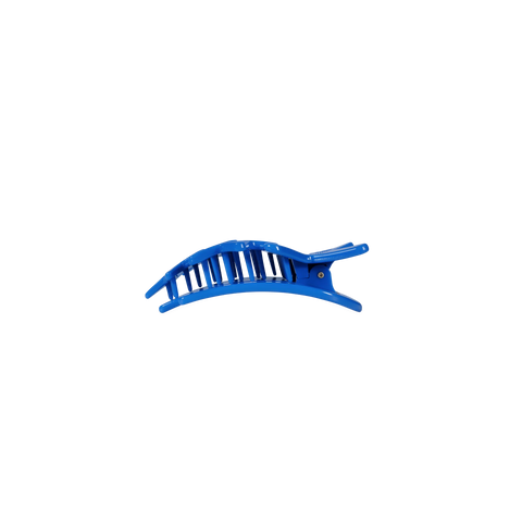 Blue Shooting Star Tiny Flat Hair Clip