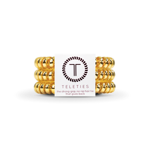 Sunset Gold Small Hair TIes