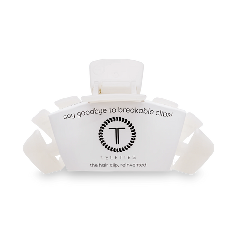 Classic Coconut White Large Claw Clip