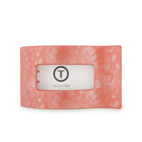 Dreamsicle Large Flat Rectangle Hair Clip