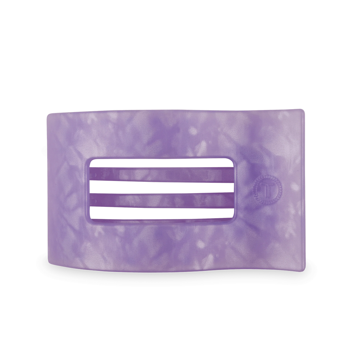 Lavender Mist Large Flat Rectangle Hair Clip