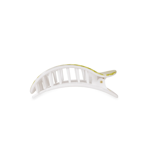Locally Grown Small Flat Round Hair Clip