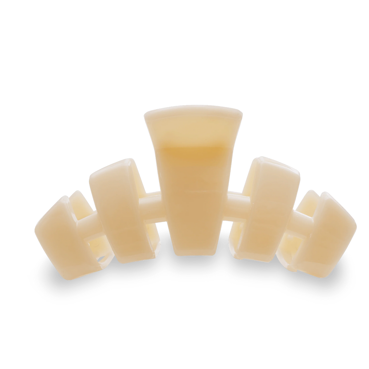 Classic Almond Beige Medium Claw Clip