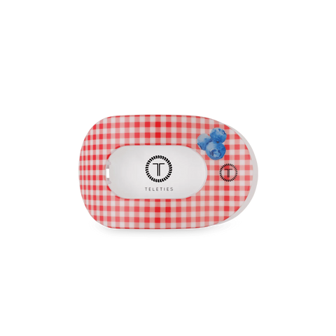 Blueberry Farms Small Flat Round Hair Clip