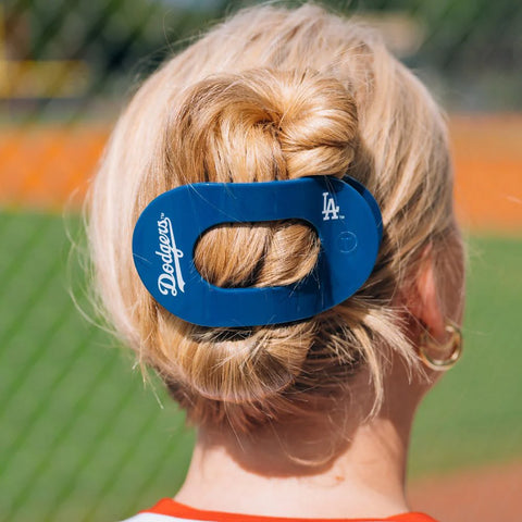 Los Angeles Dodgers Large Flat Round Hair Clip