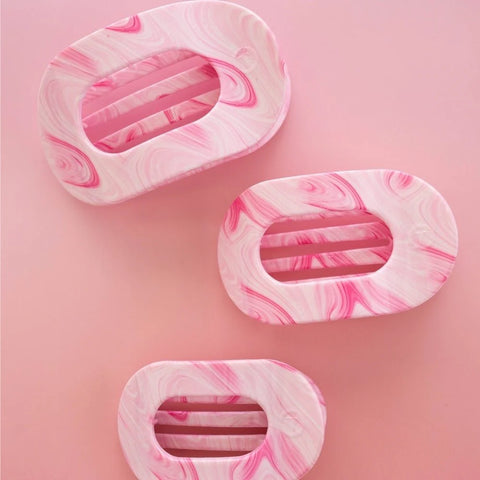 Pinch Me! Large Flat Round Hair Clip