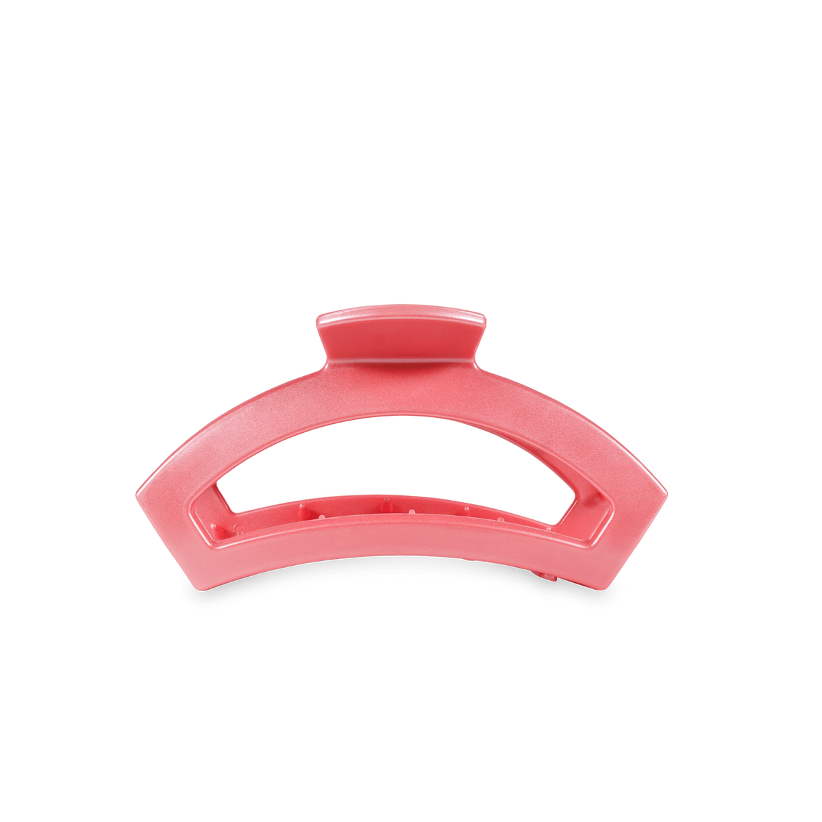 Open Calming Coral Tiny Hair Clip