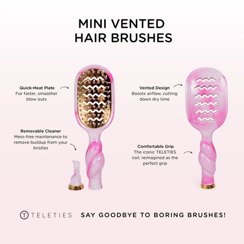 Mini Vented Hair Brush - Pinch Me!
