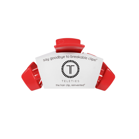 USA Classic Red Small Claw Clip