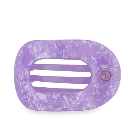 Lavender Mist Large Flat Round Hair Clip