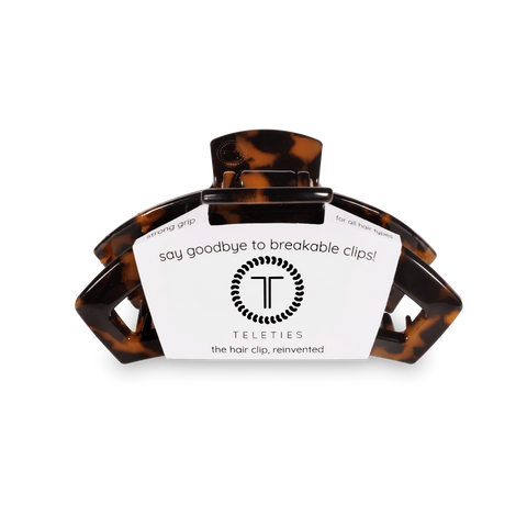 Open Tortoise Small Claw Hair Clip