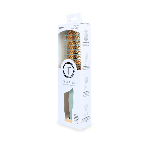 Vented Hair Brush - Blue