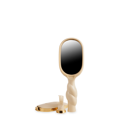 Mini Detangler Hair Brush for Medium Hair - Tan