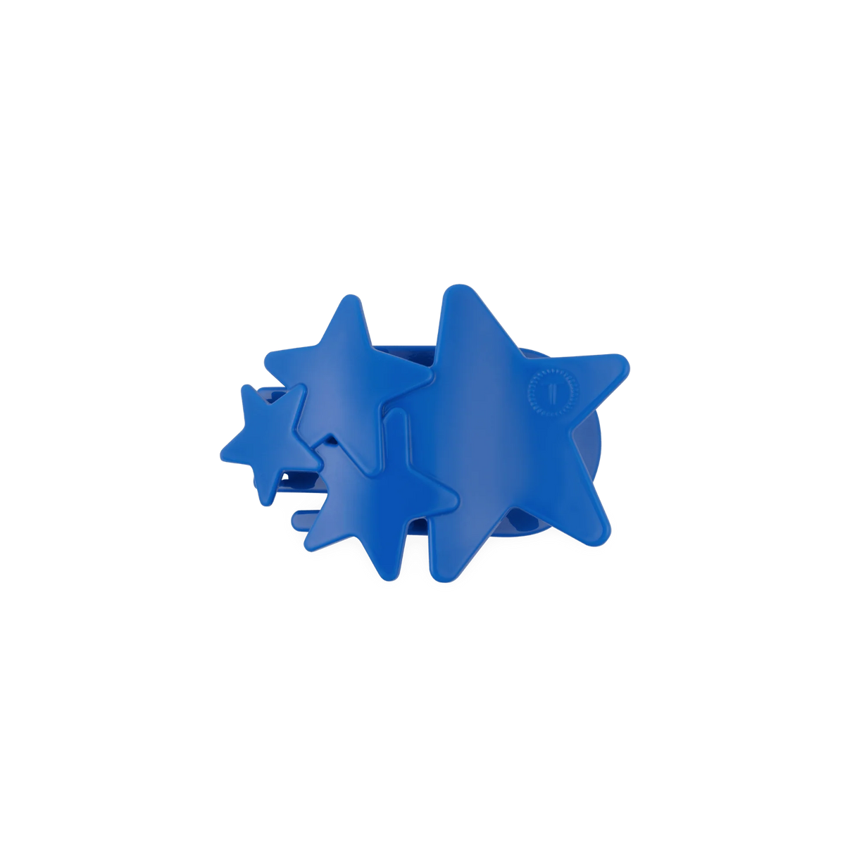 Blue Shooting Star Small Flat Hair Clip