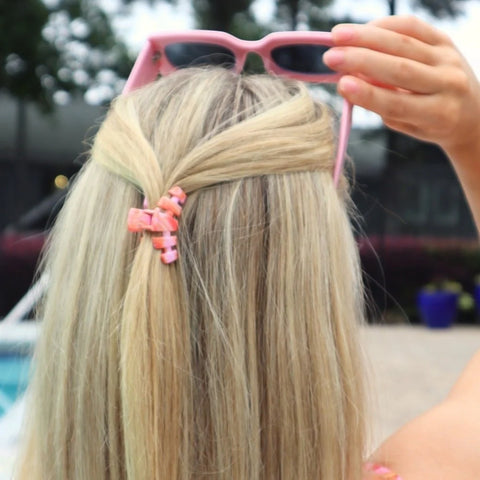 Classic Just Keep Swimming Tiny Claw Clip