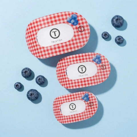 Blueberry Farms Small Flat Round Hair Clip