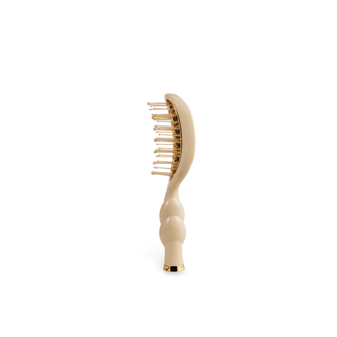 Mini Vented Hair Brush - Tan