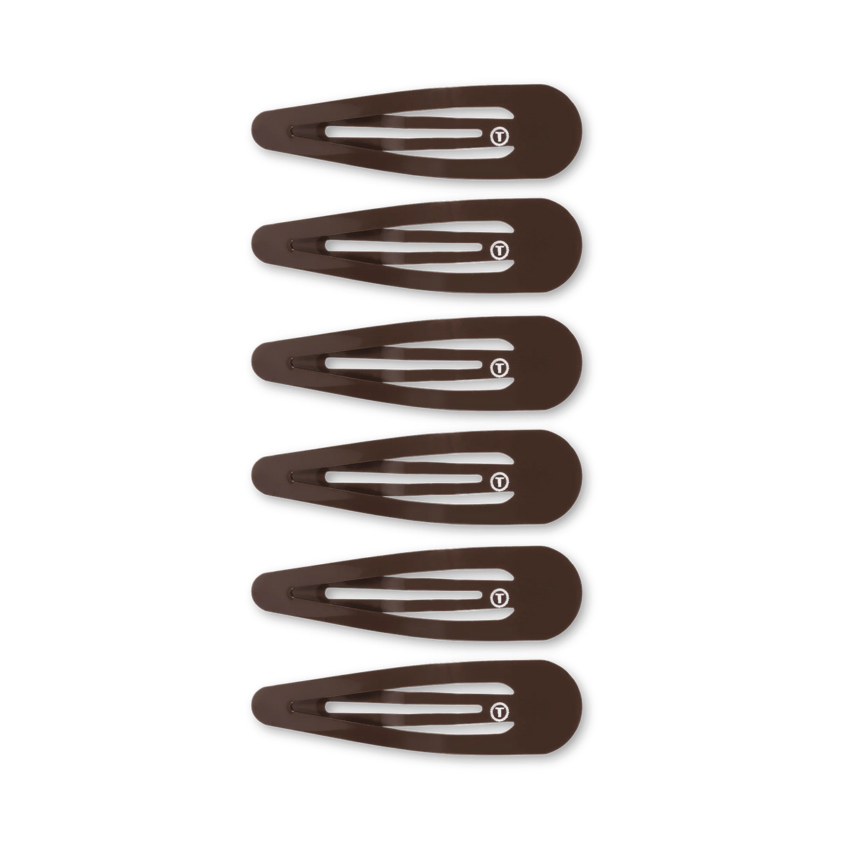 Brown Snap Clip (6Ct)