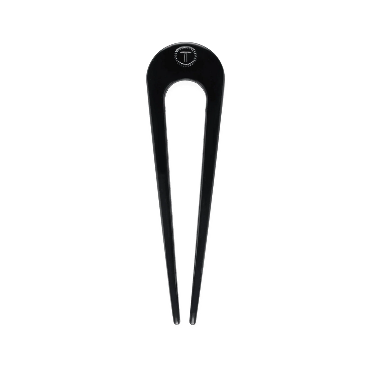 French Hair Pin Jet Black