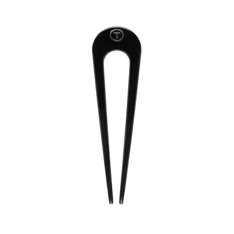 French Hair Pin Jet Black